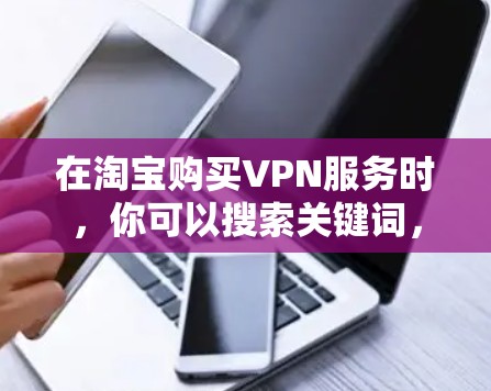 在淘宝购买VPN服务时，你可以搜索关键词，例如
