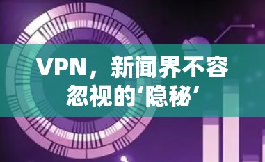 VPN，新闻界不容忽视的‘隐秘’