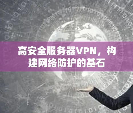 高安全服务器VPN，构建网络防护的基石