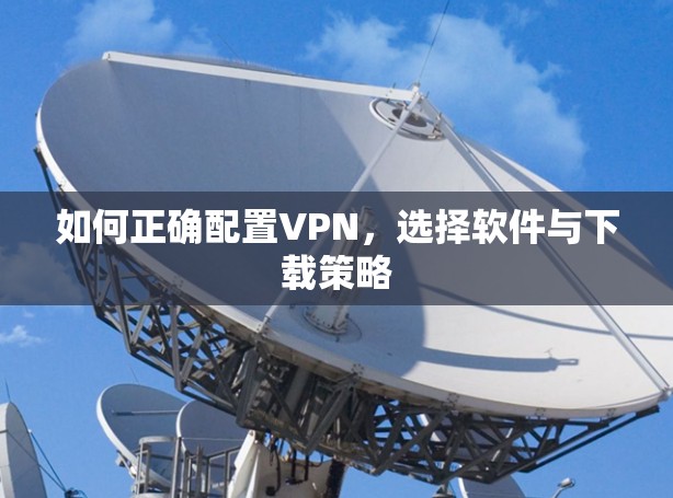 如何正确配置VPN，选择软件与下载策略