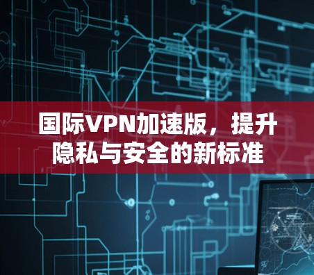 国际VPN加速版,提升隐私与安全的新标准 国际VPN加速版,提升隐私与安全的新标准