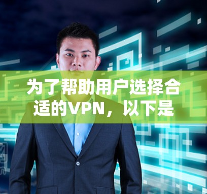 为了帮助用户选择合适的VPN,以下是分步指南 为了帮助用户选择合适的VPN,以下是分步指南