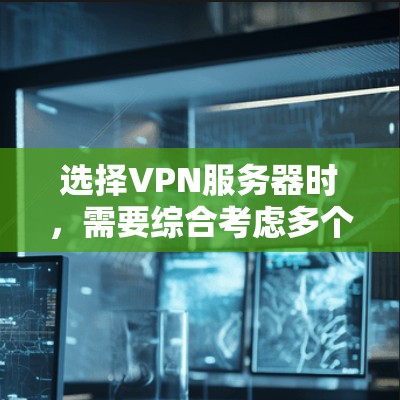 选择VPN服务器时，需要综合考虑多个因素以确保安全和高效。以下是一个分步的指南，帮助您做出明智的选择